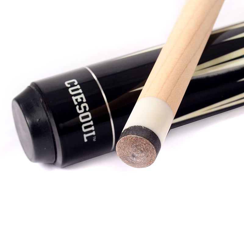 CUESOUL Set of House Bar Pool Cue Sticks Combo - 2 Cue Sticks Packed in 2x2 Hard Pool Cue Case E203 - Image 4